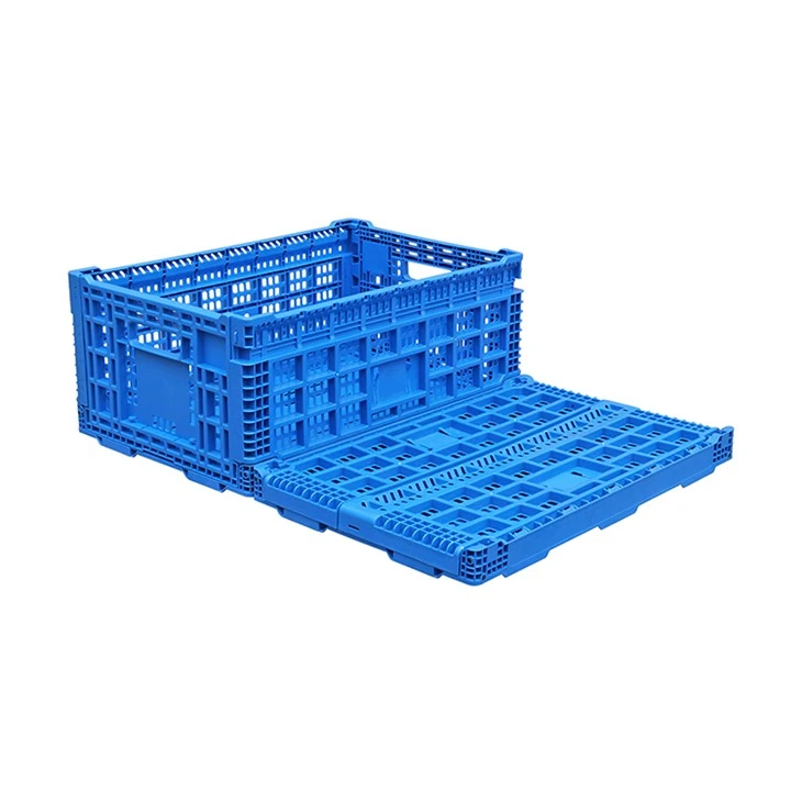 Ventilated PP Stacking Vegetables Collapsible Plastic Crate best