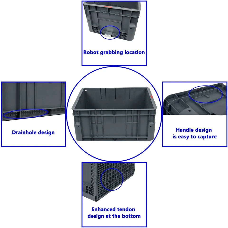 AS/RS Warehouse Special Plastic Turnover Box factory