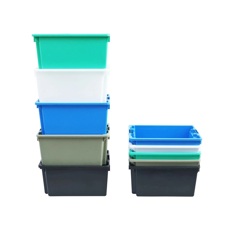 Sealed Stackable Plastic Storage Tote